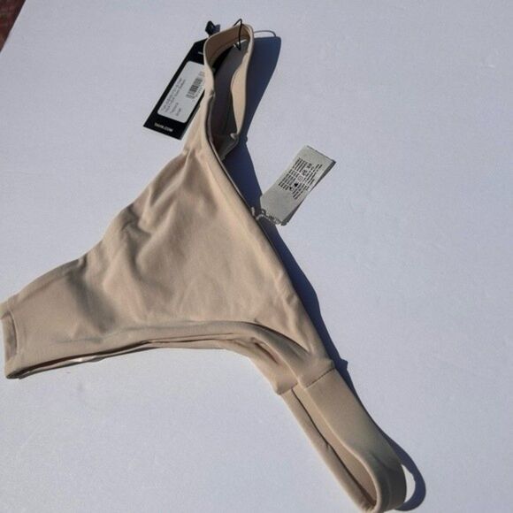 NWT Tavik Women’s Swim Heather Tapioca Neutral Minimal Bikini Bottoms Size S - Picture 9 of 11
